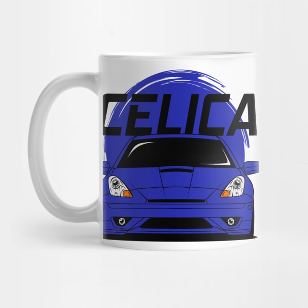 Blue Celica JDM by GoldenTuners